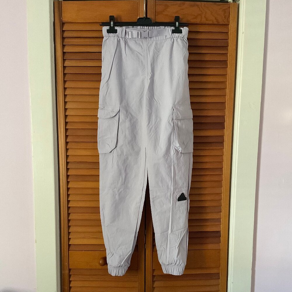Adidas purple cargo pants size XS excellent